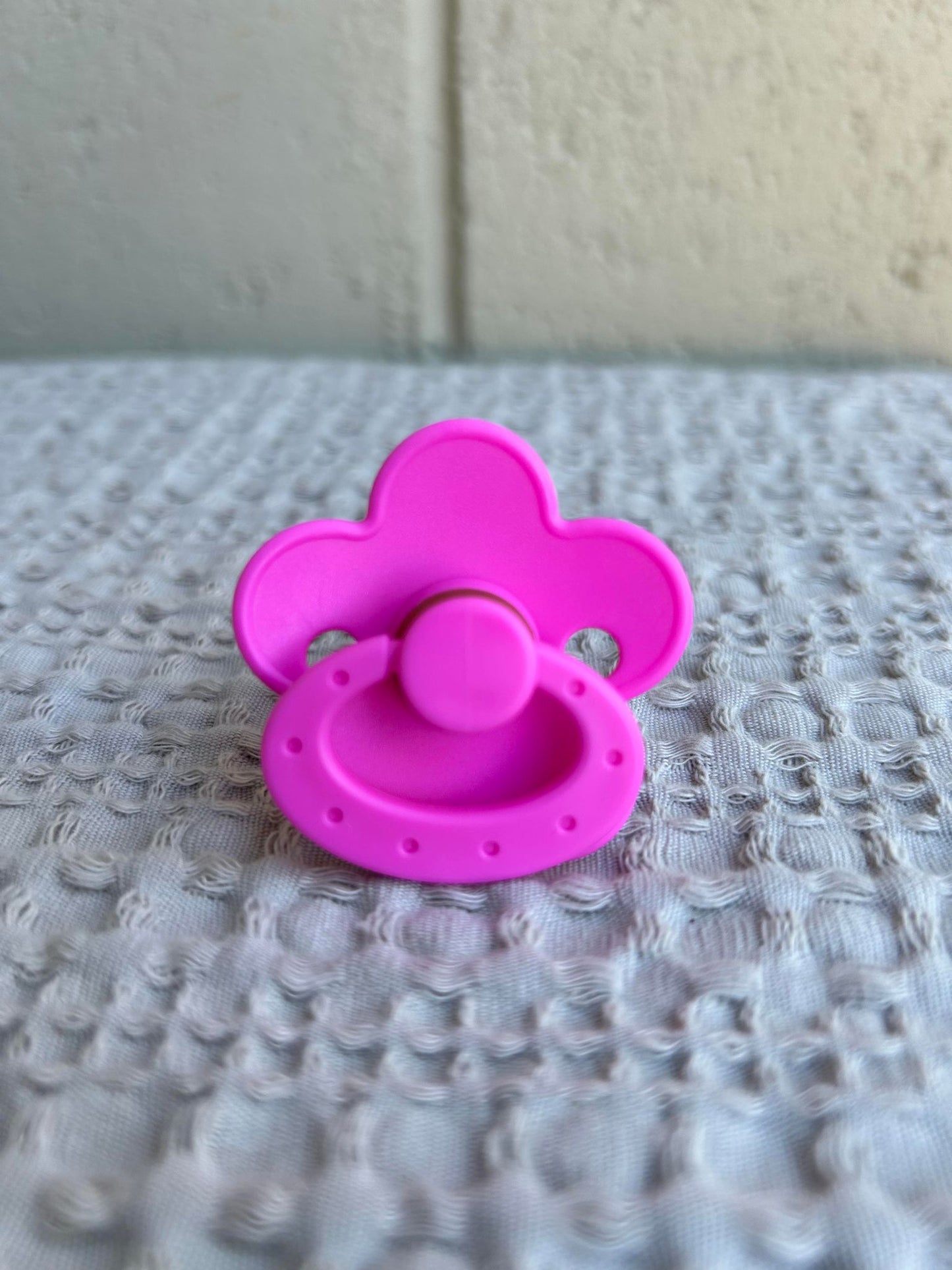 Reborn Dummy/ Pacifier with Magnet & Felt - Flower