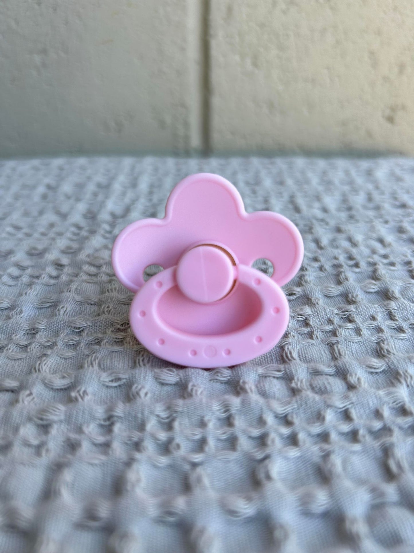 Reborn Dummy/ Pacifier with Magnet & Felt - Flower