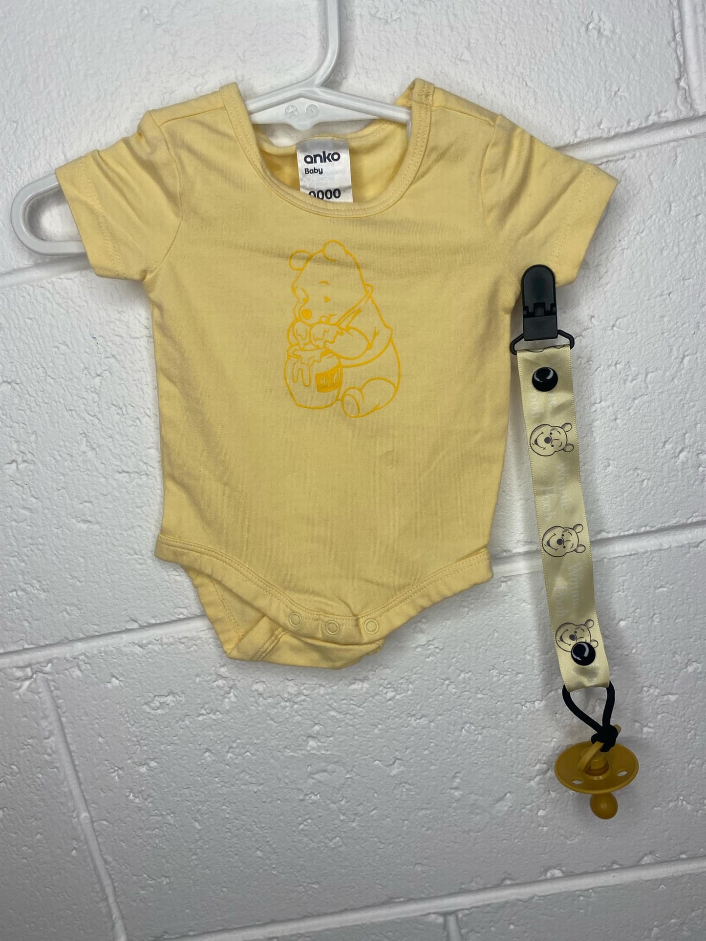 Adorable Onesie & Matching Dummy Chain Set for Reborn Baby Dolls!