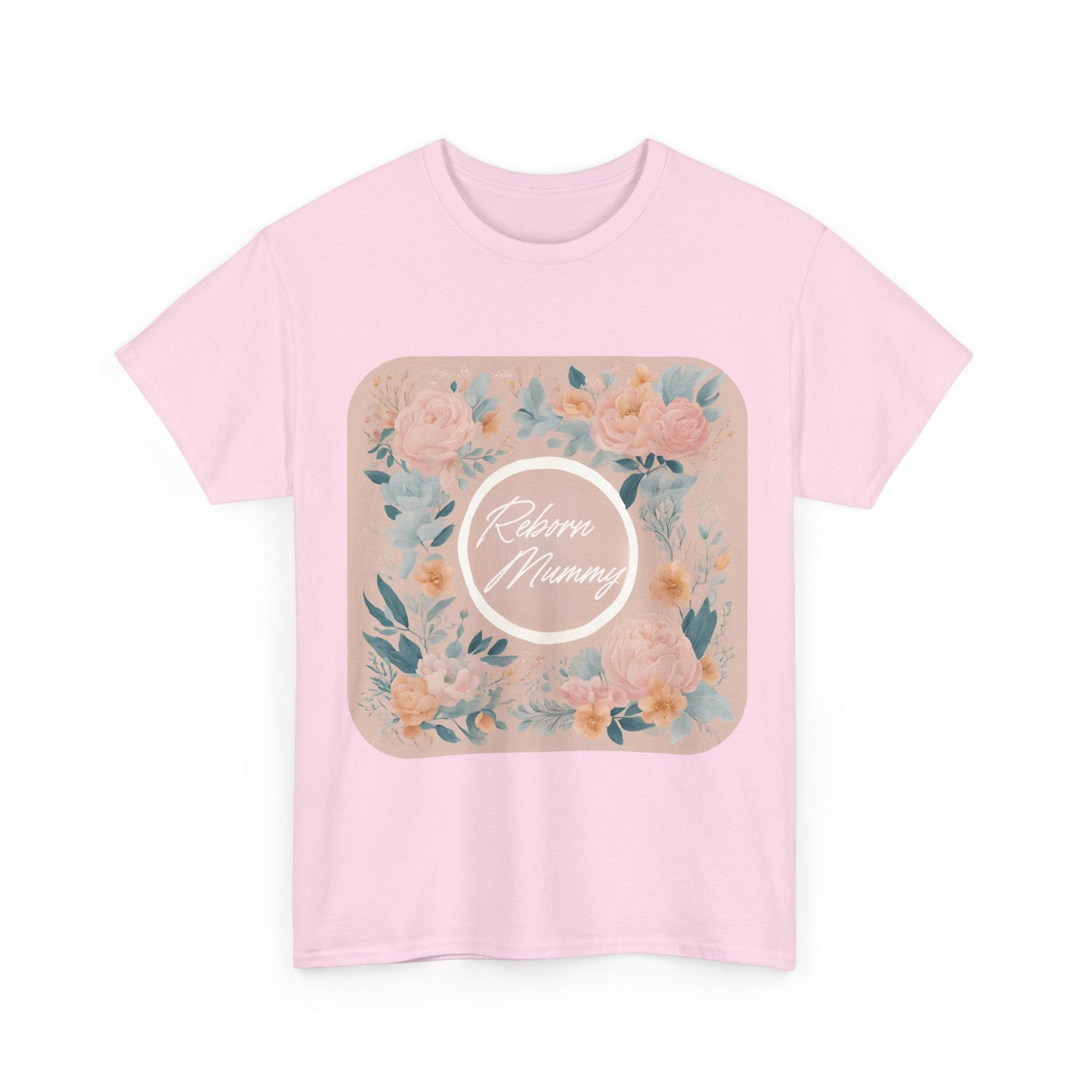 T-Shirt Reborn Baby Mum Just Peachy