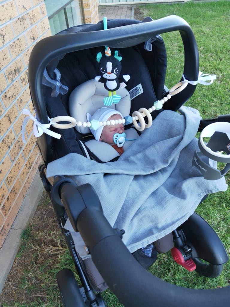 Reborn Baby Pram/ Capsule Garland