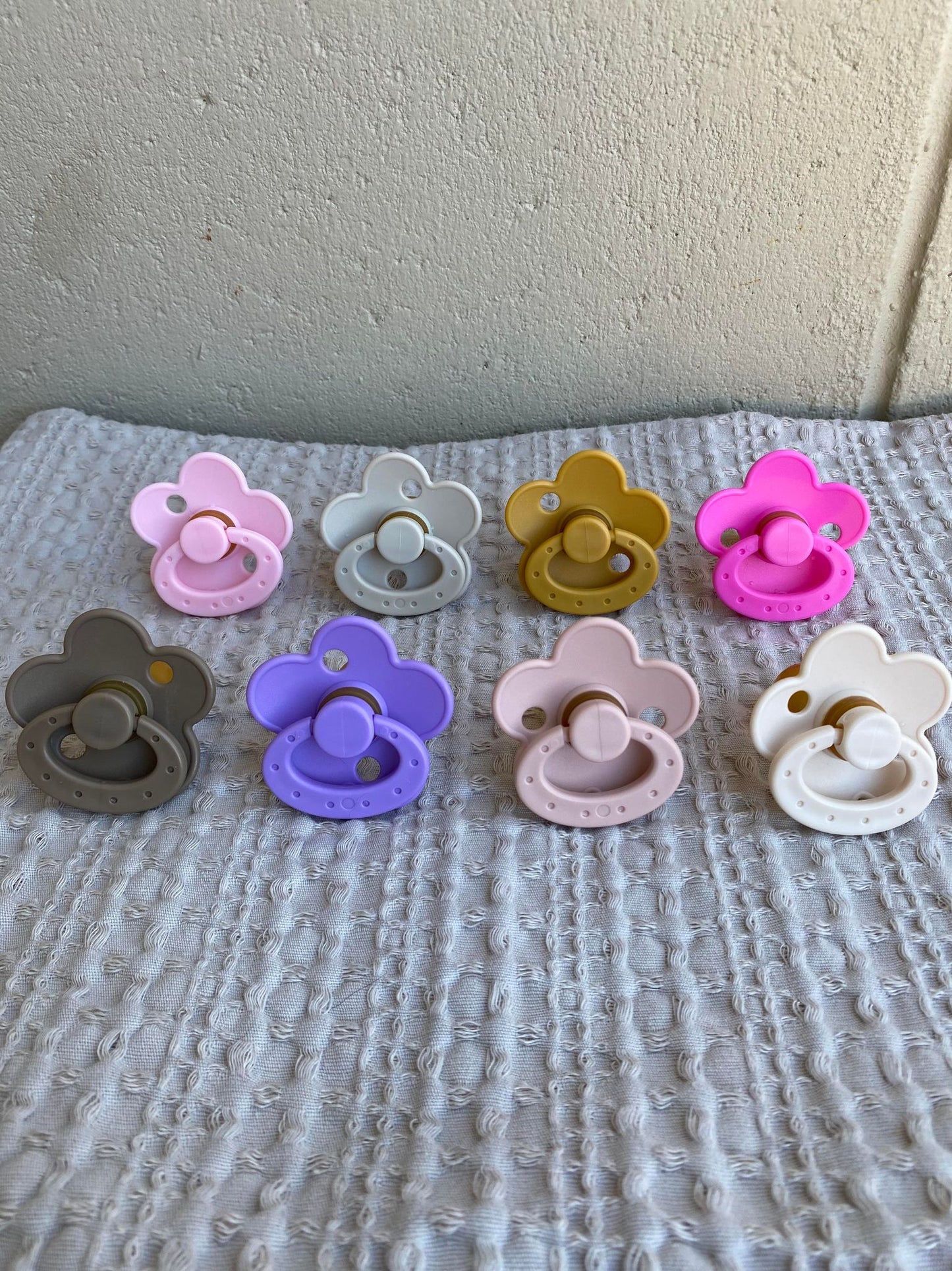 Reborn Dummy/ Pacifier with Magnet & Felt - Flower