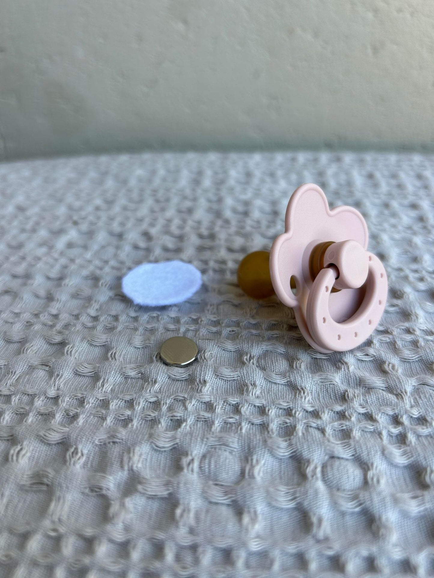 Reborn Dummy/ Pacifier with Magnet & Felt - Flower