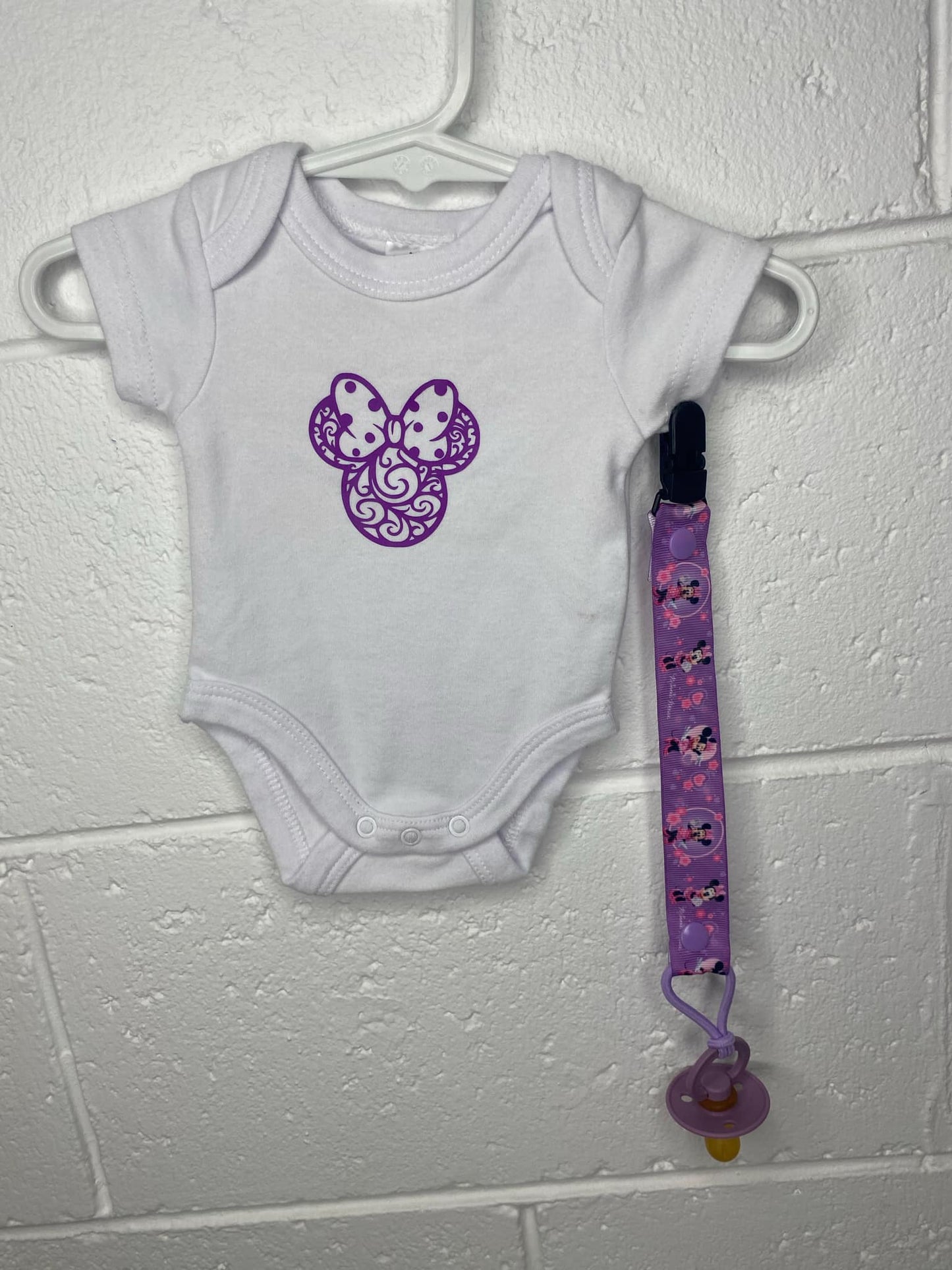 Adorable Onesie & Matching Dummy Chain Set for Reborn Baby Dolls!