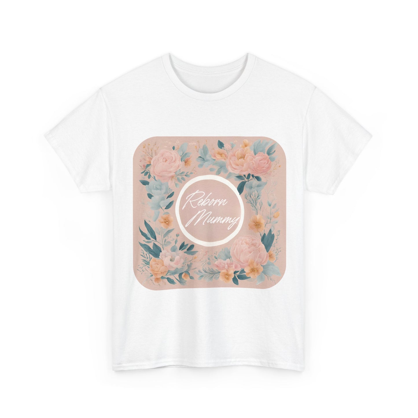 T-Shirt Reborn Baby Mum Just Peachy