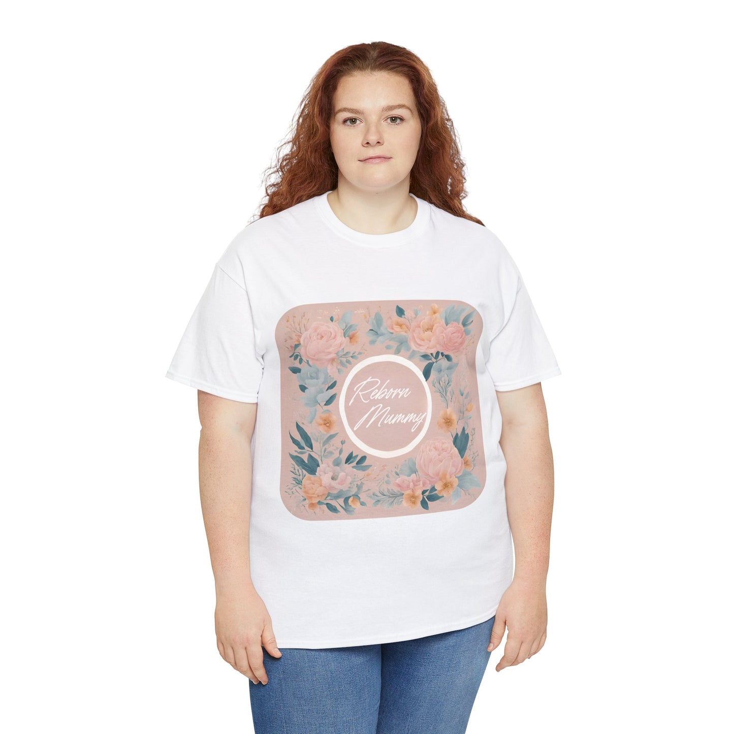 T-Shirt Reborn Baby Mum Just Peachy