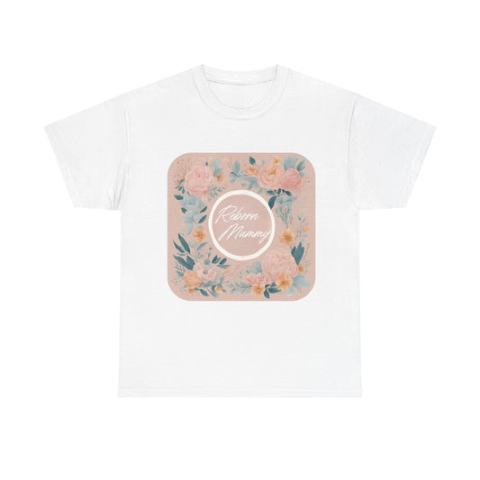 T-Shirt Reborn Baby Mum Just Peachy